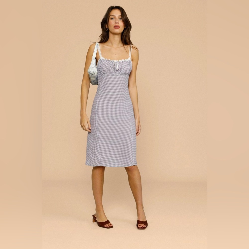 Rouje Ivona Dress Vichy Lilac